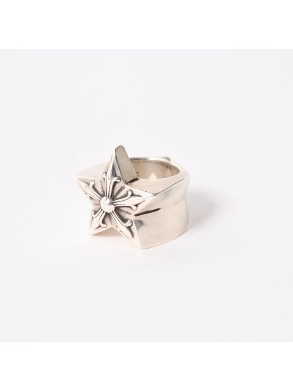 Chrome Hearts Large Sterling Silver Ring